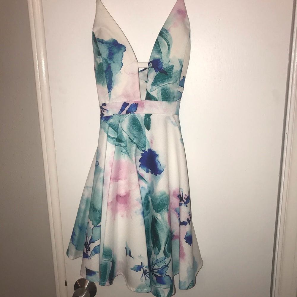 Windsor floral mini dress